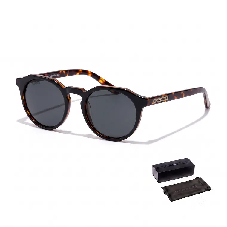 LENTES DE SOL POLARIZADO WARWICK BLACK CAREY HWAR20BBTP UNISEX - TALLA 51MM - LOAIZAR.PE - 1