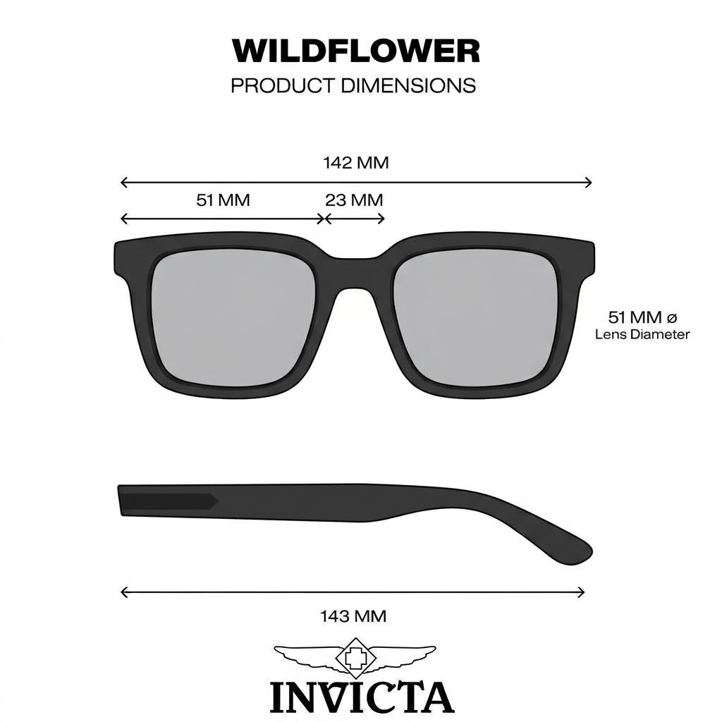 LENTES DE SOL INVICTA I30462-OBJ-01-P03 - TALLA 51MM - LOAIZAR.PE - 7