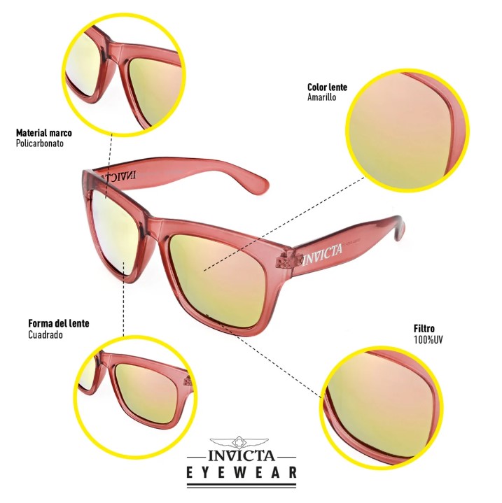 LENTES DE SOL INVICTA I31094-ANG-T07-M07 - TALLA 53MM - LOAIZAR.PE - 7