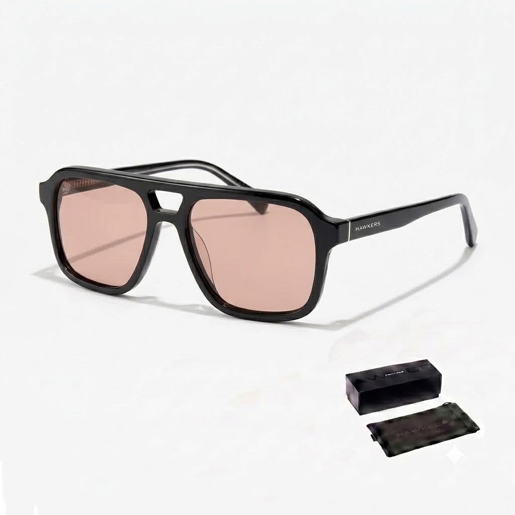 LENTES DE SOL HAWKERS CROUPIER HCRO26BWX0 MARRÓN - TALLA 53MM - LOAIZAR.PE - 1
