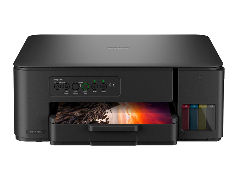IMPRESORA MULTIFUNCIONAL BROTHER DCP-T430W, WIRELESS - 1