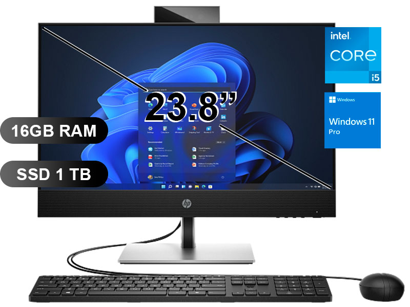 AIO HP PROONE 440 G9 CI5-14500U, 16GB RAM, 1TB SSD, W11PRO, 23.8' (BT2B6LA) - 1