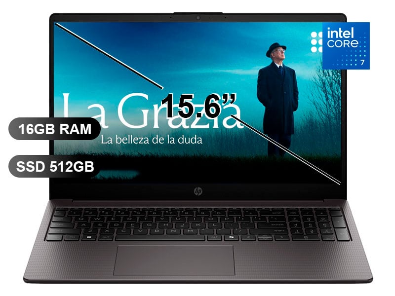 LAPTOP HP 250R G10 I7-150U, 16GB RAM, 512GB SSD, SIN WINDOWS, 15.6' (D2DX8AT) - 1