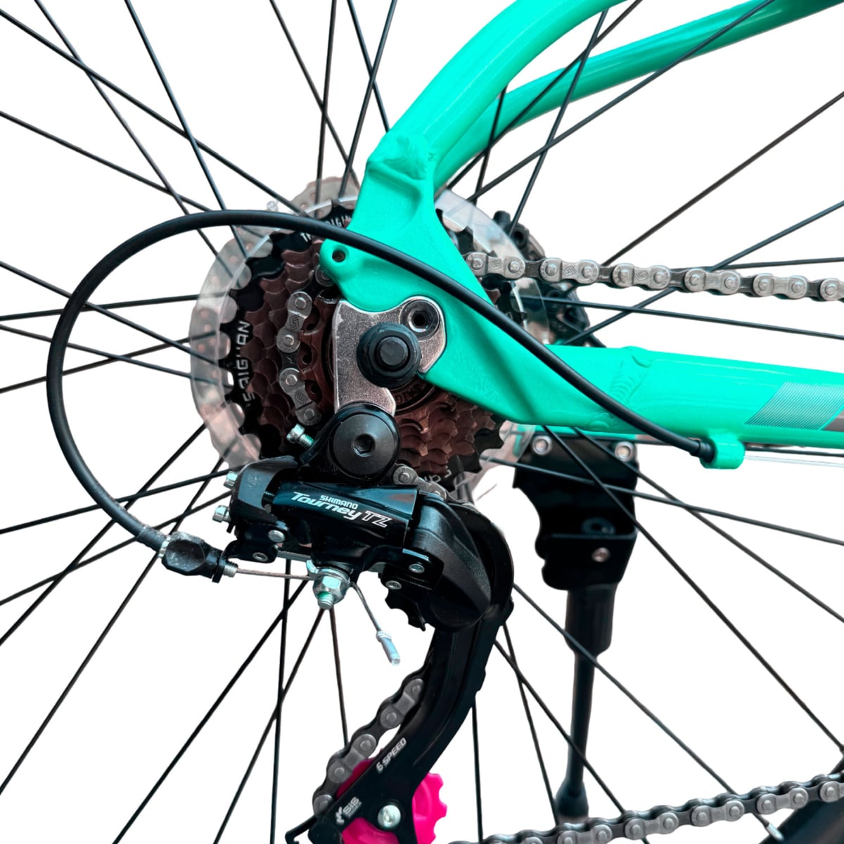 BICICLETA MONTAÑERA ZX02 ILLARY ARO 26 VERDE - 3