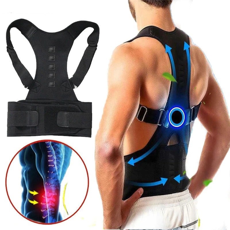 CORRECTOR POSTURA ESPALDA NUBOFIT CON FAJA AJUSTABLE - 1