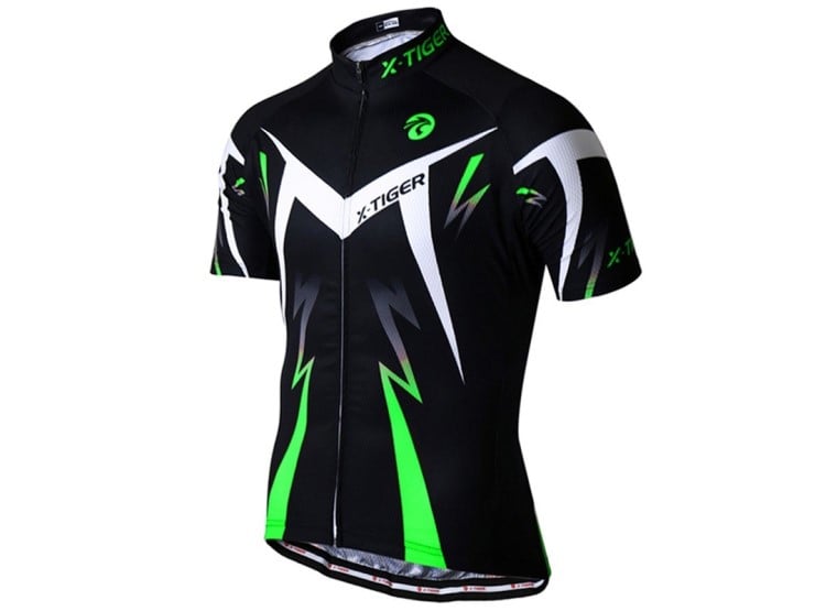 JERSEY MAILLOT CICLISMO X-TIGER 01301 CORTAVIENTO PROTECCION UV - 1
