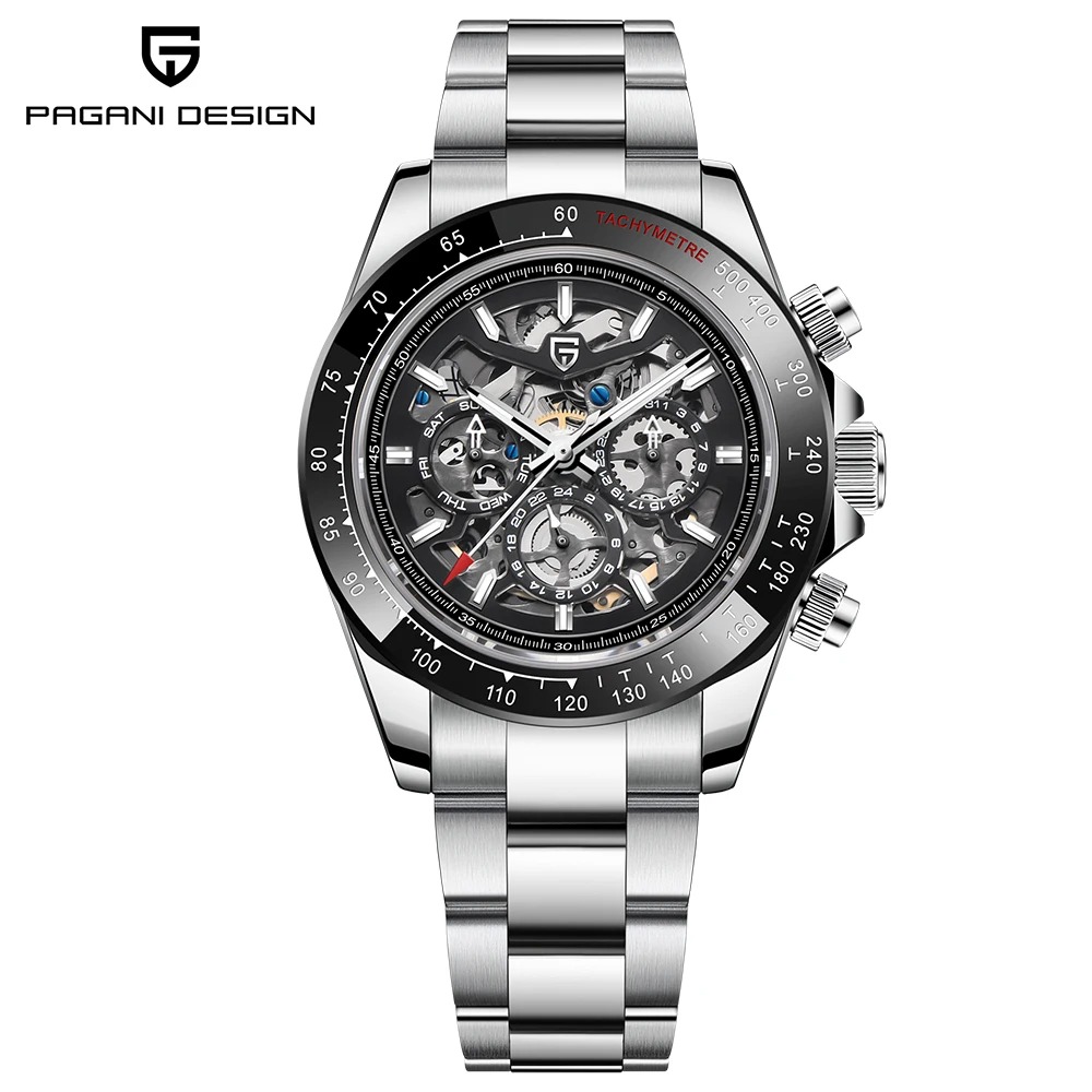 RELOJ HOMBRE LUJO PAGANI DESIGN 1777 MECÁNICO-AUTOMÁTICO - 2