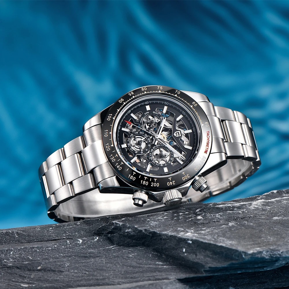 RELOJ HOMBRE LUJO PAGANI DESIGN 1777 MECÁNICO-AUTOMÁTICO - 6