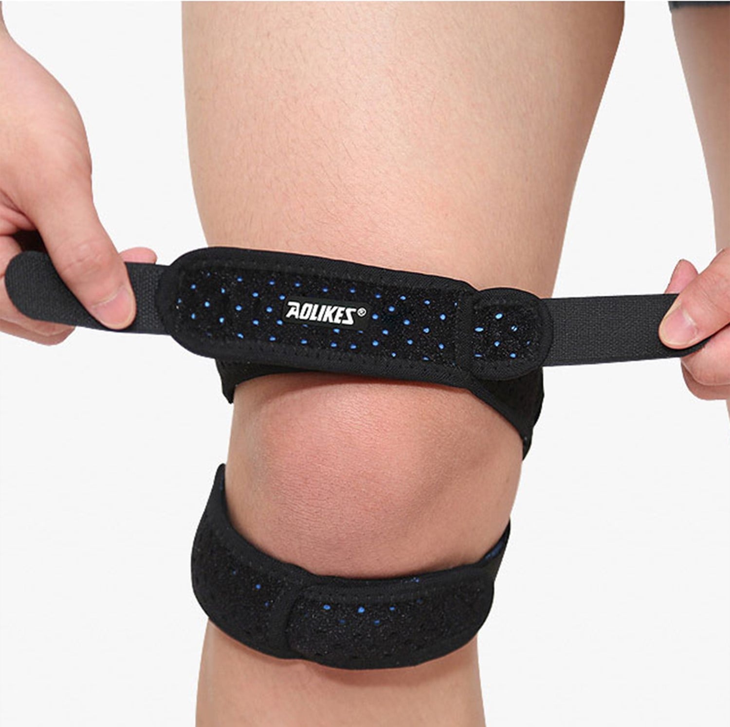 MENISQUERAS DEPORTIVAS AOLIKES A-7928 AJUSTABLES NEGRO - 1