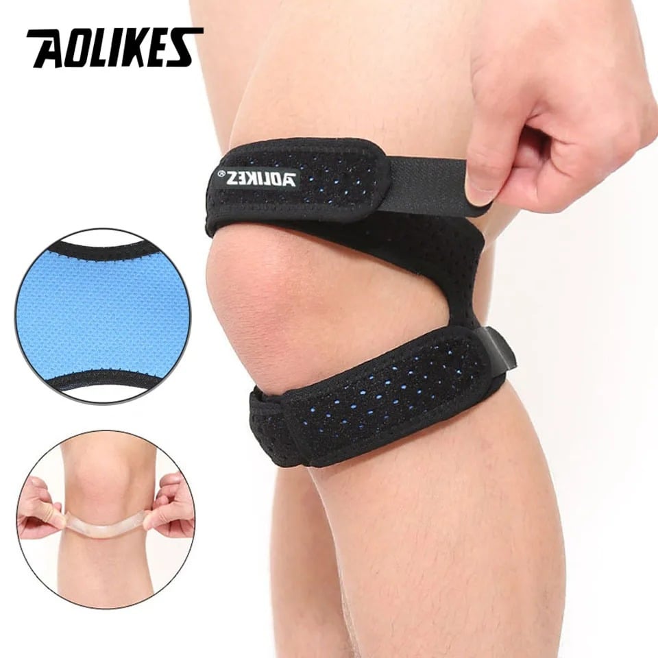 MENISQUERAS DEPORTIVAS AOLIKES A-7928 AJUSTABLES NEGRO - 2