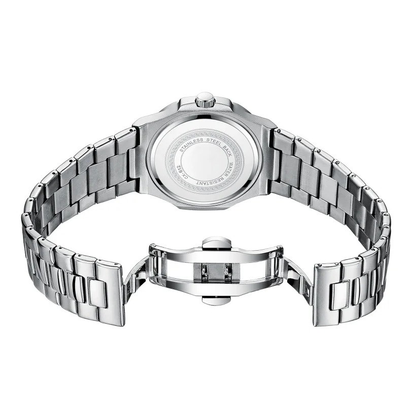 RELOJ HOMBRE CHENXI 612 ANÁLOGO NEGRO - 6