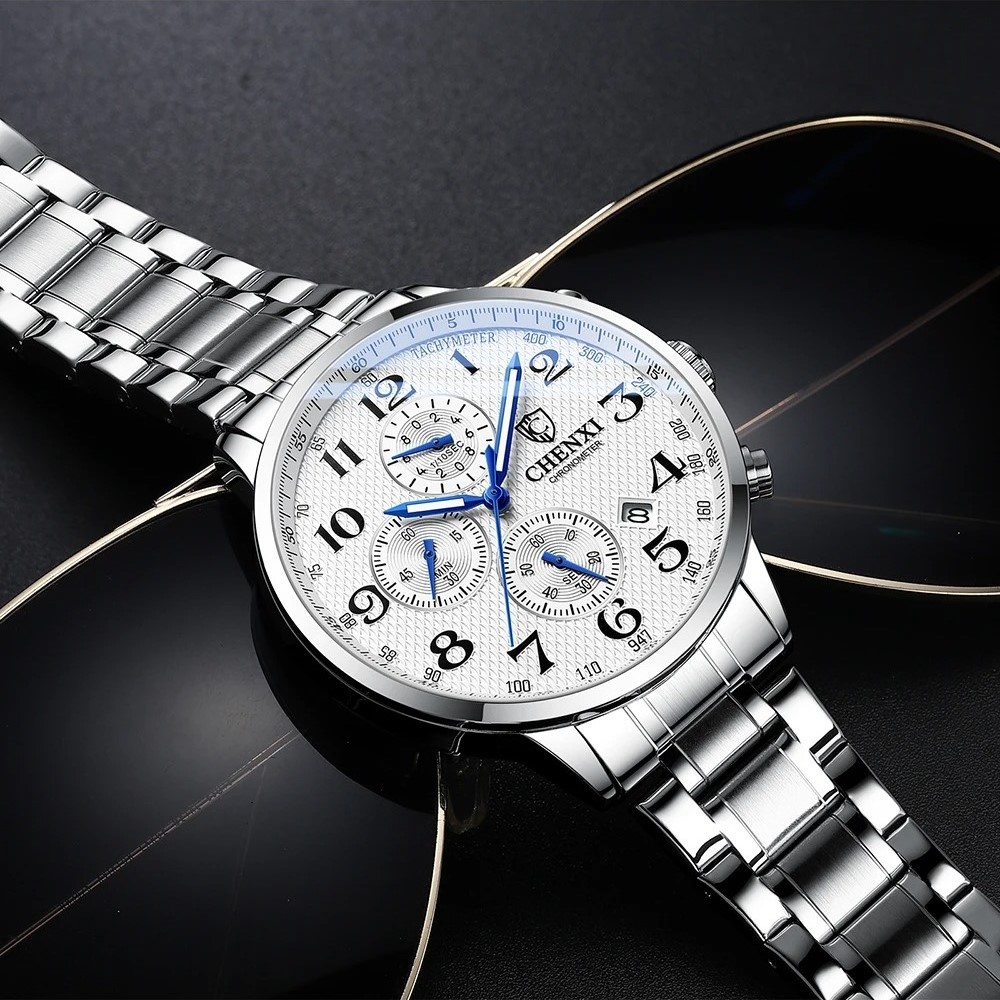 RELOJ HOMBRE CHENXI 947 CRONOGRAFO - 3