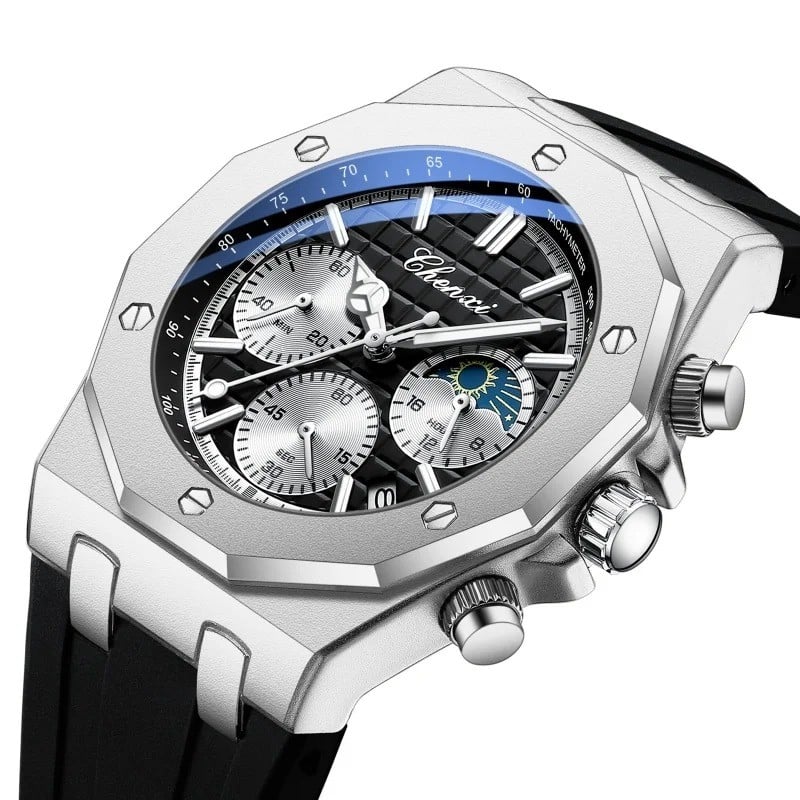 RELOJ HOMBRE CHENXI 968 CRONOGRAFO - 1