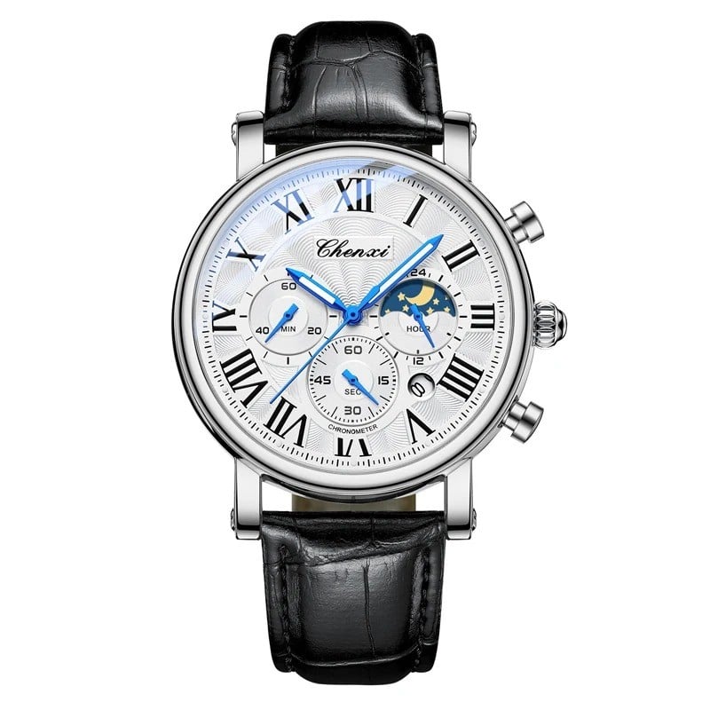 RELOJ HOMBRE CHENXI 973 CRONOGRAFO NEGRO - 1