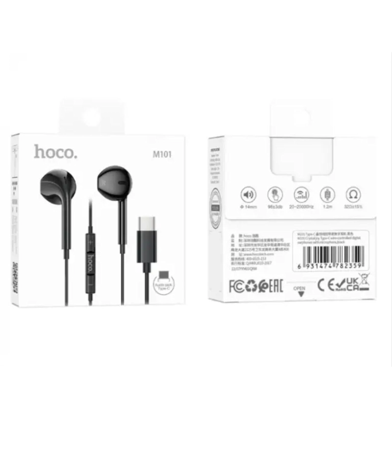 AUDIFONOS HOCO M101 BLACK - 1