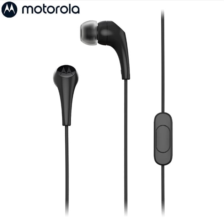AUDÍFONOS MOTOROLA IN-EAR 2-S NEGRO - 1