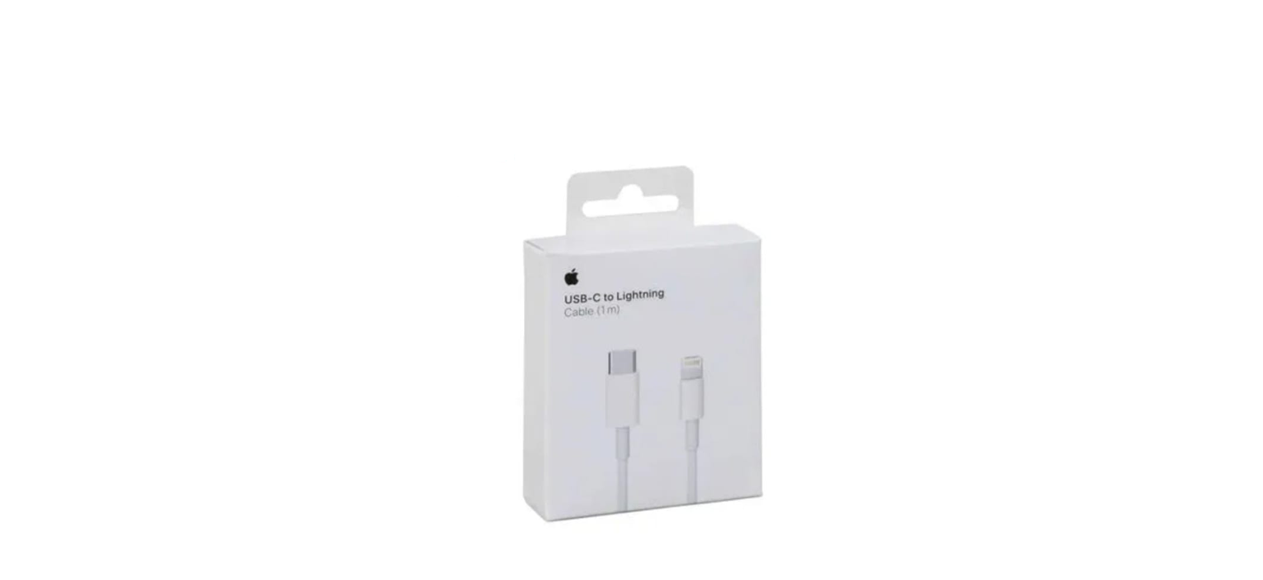 CABLE APPLE DE USB-C A CONECTOR LIGHTNING DE 1M - 1