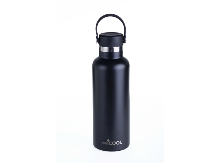 BOTELLA TÉRMICA 650ML ACERO INOXIDABLE  NEGRO - 1