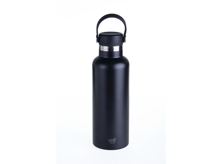 BOTELLA TÉRMICA 650ML ACERO INOXIDABLE  NEGRO - 2