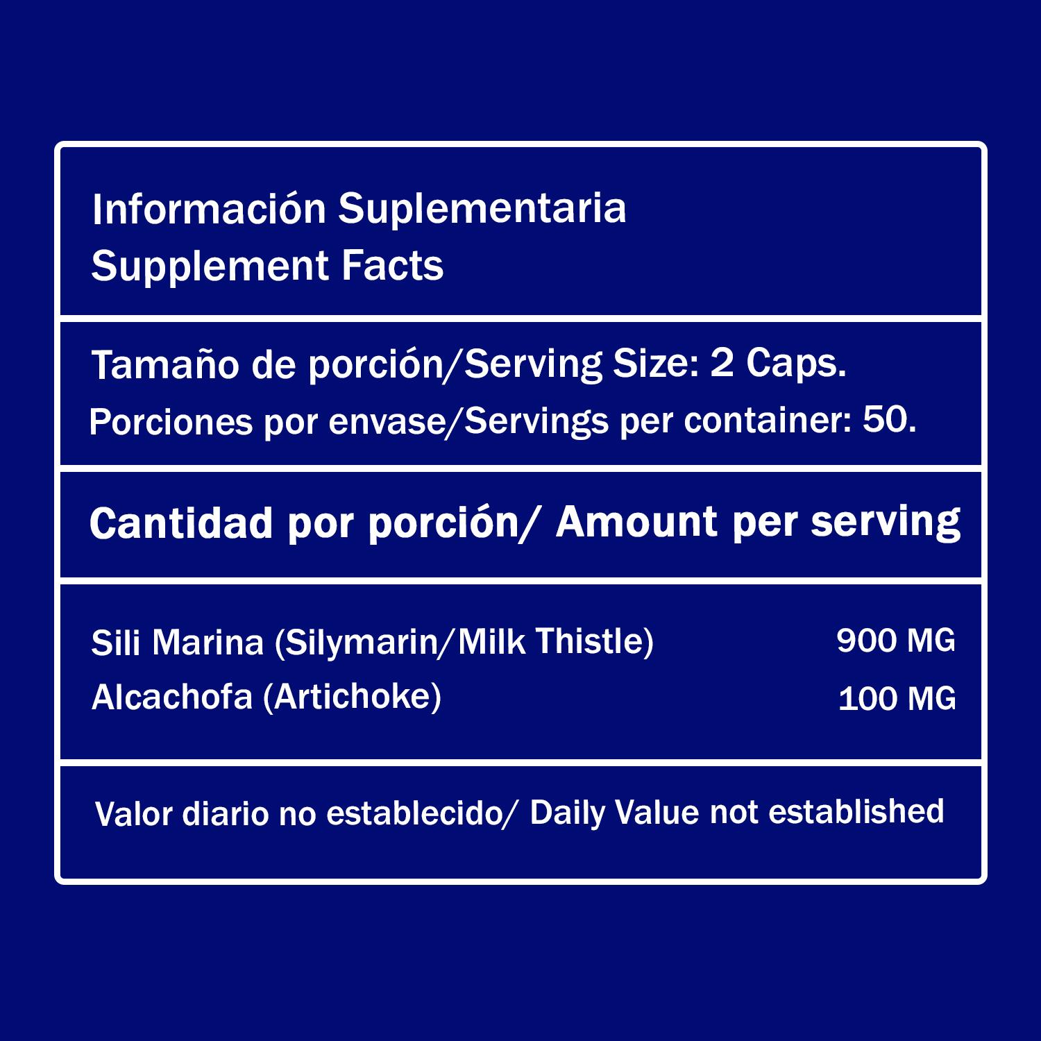 OMEGA 3 + SILIMARINA CÁPSULAS LIMA NATURALS - 4