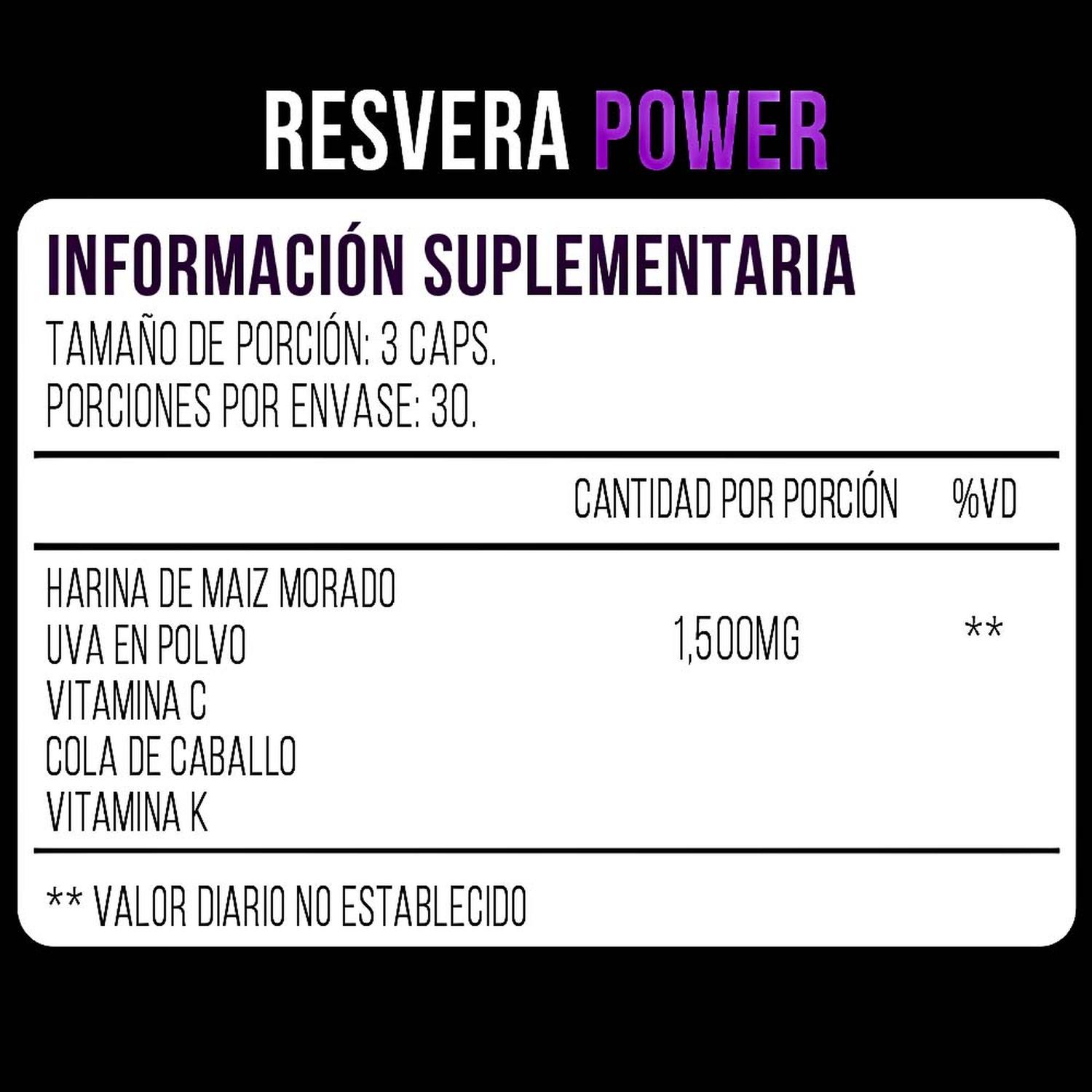MAGNESIO MARINO TABLETAS + RESVERA POWER CÁPSULAS MUJER AGUAJE - 5