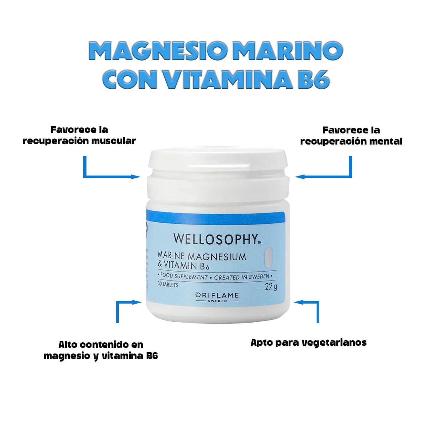 MAGNESIO MARINO TABLETAS + OMEGA POWER CÁPSULAS MUJER AGUAJE - 3