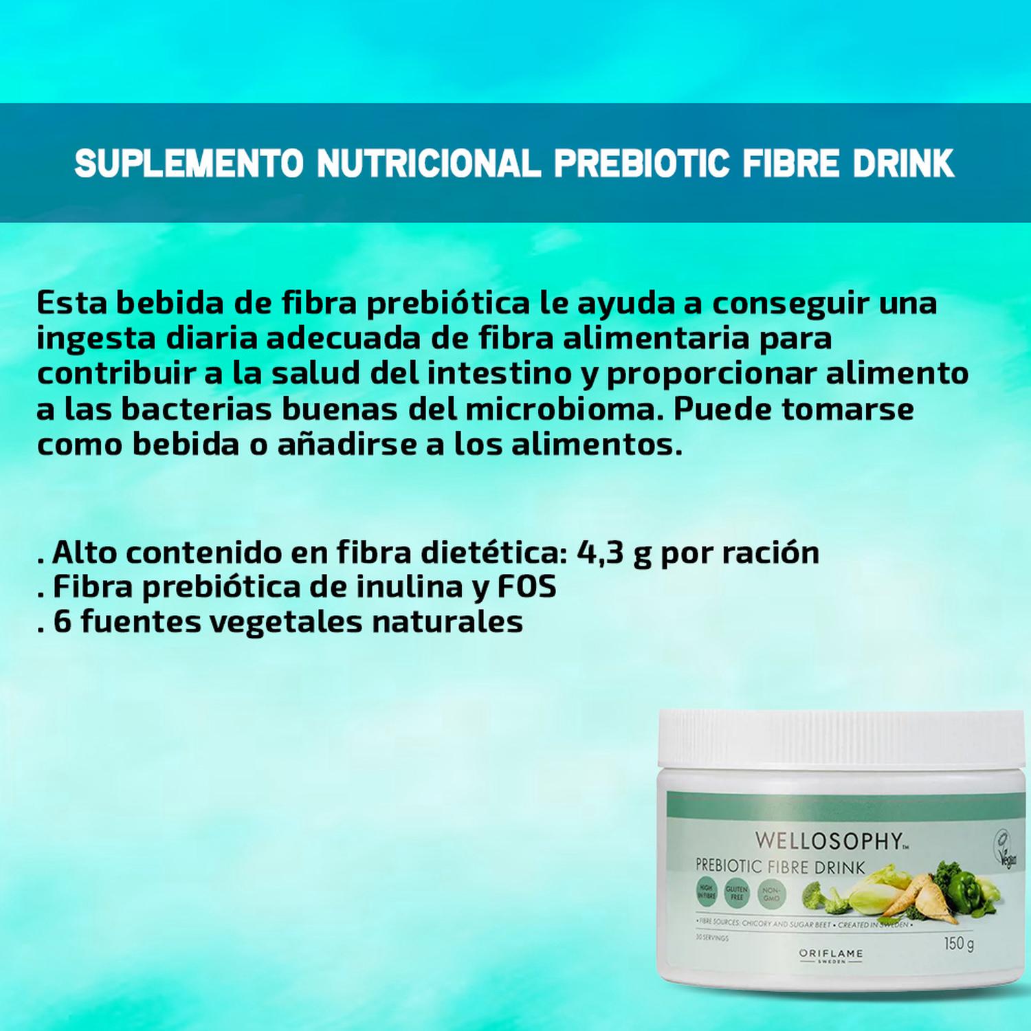 FIBRA PREBIÓTICA 150 G WELLOSOPHY - 2