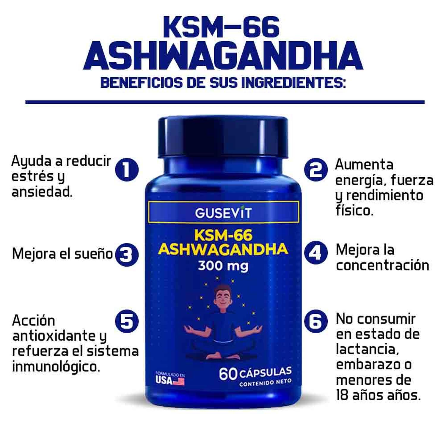 ASHWAGANDHA + SILIMARINA LIMA NATURALS - 3