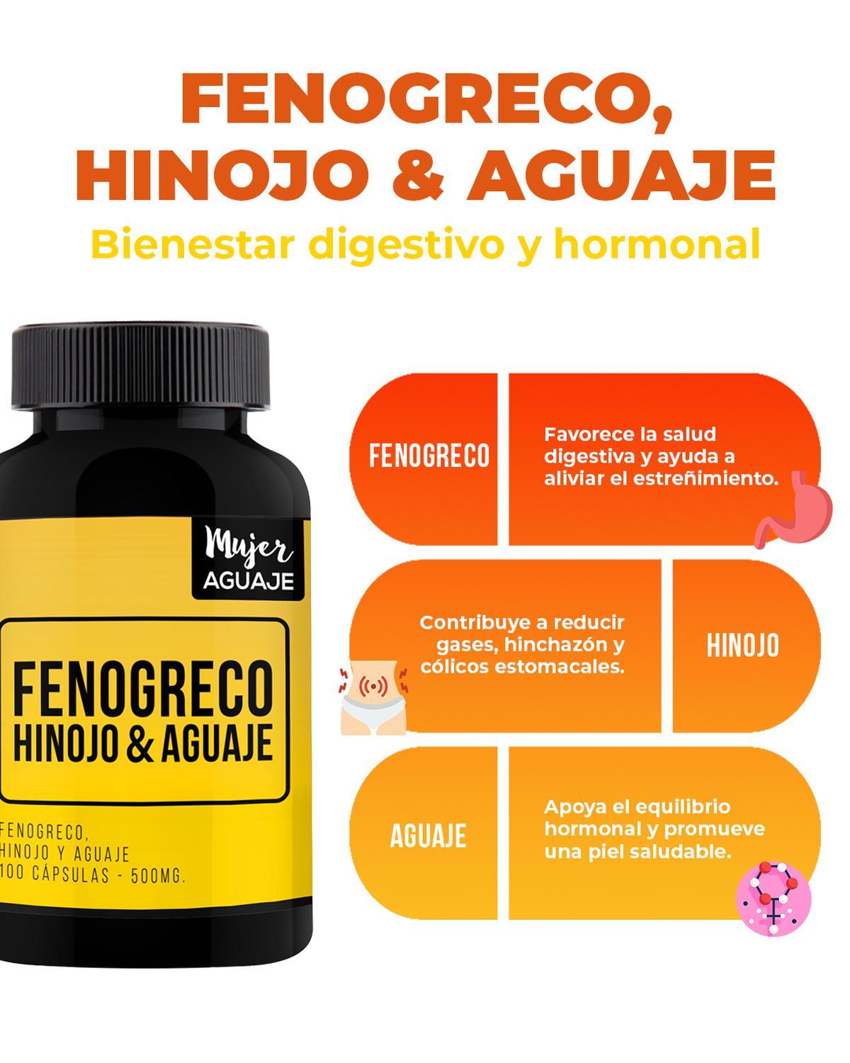 ASHWAGANDHA + HINOJO MUJER AGUAJE - 3