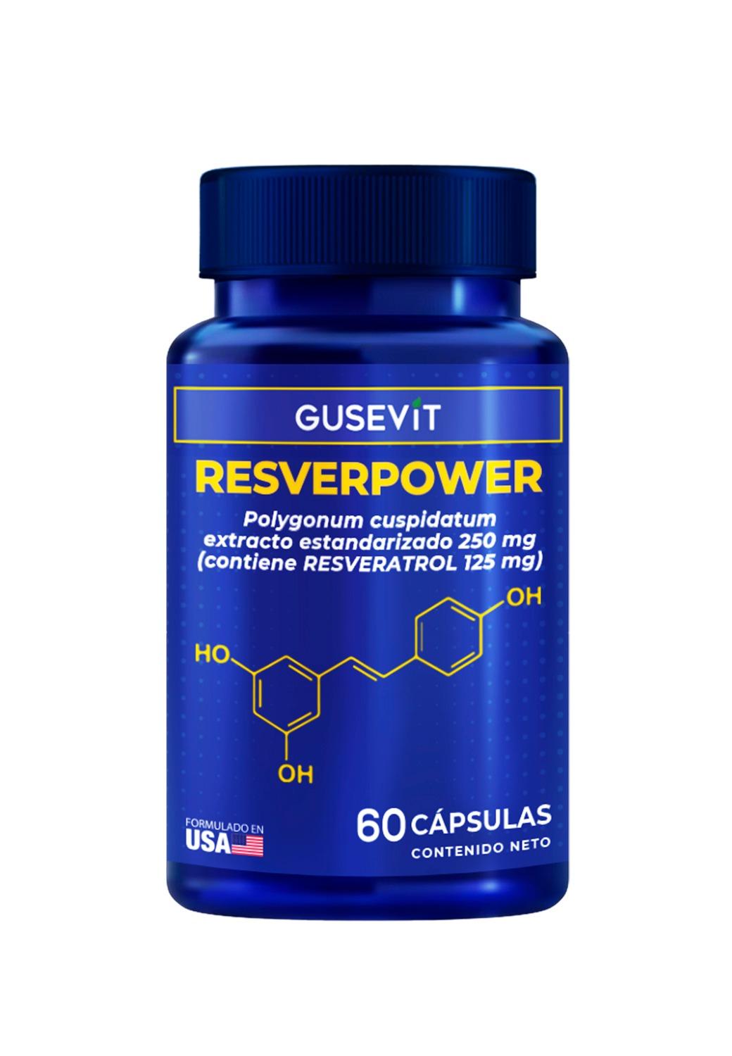 RESVERPOWER 60 CÁPSULAS GUSEVIT - 1