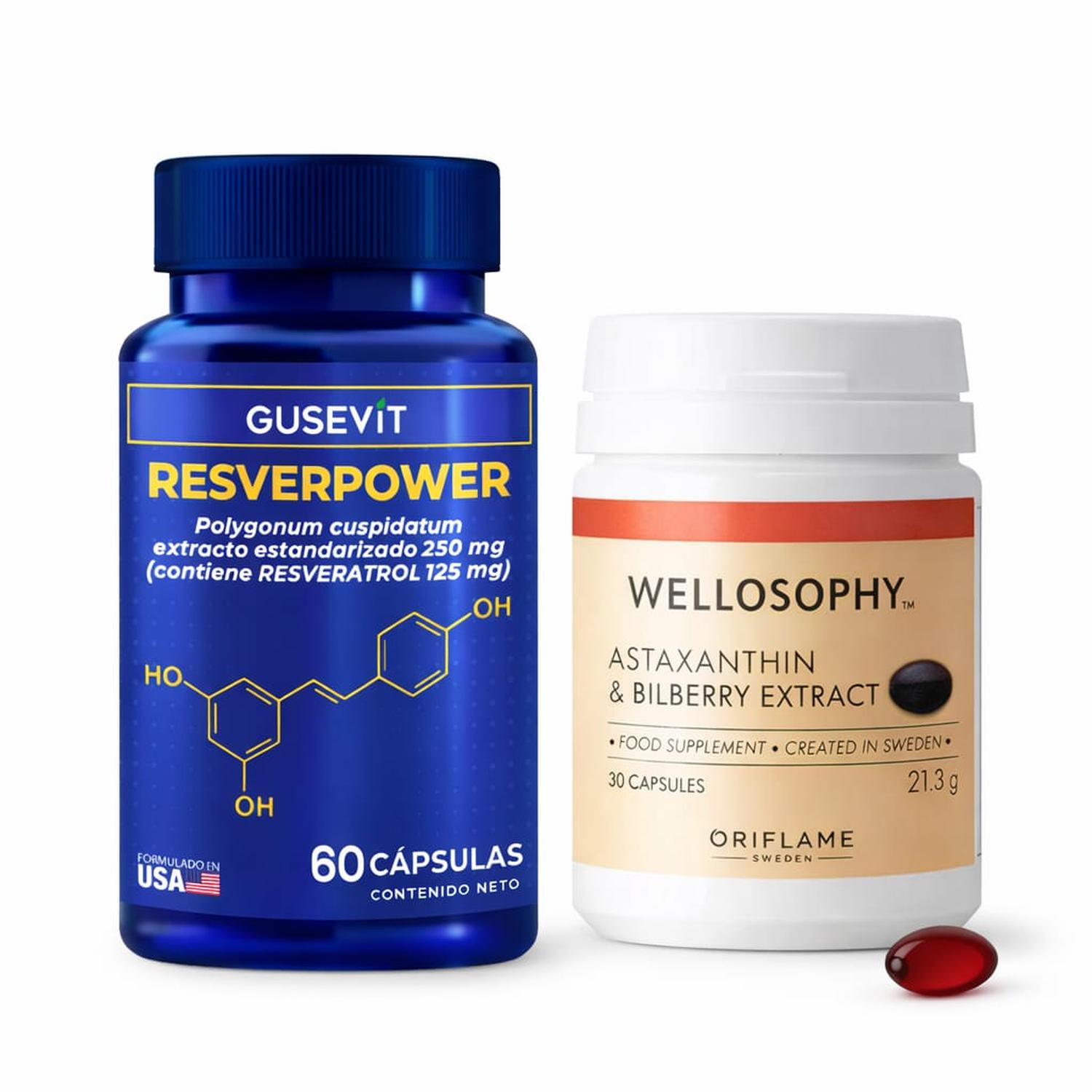 RESVERPOWER Y ASTAXANTINA WELLOSOPHY - 1