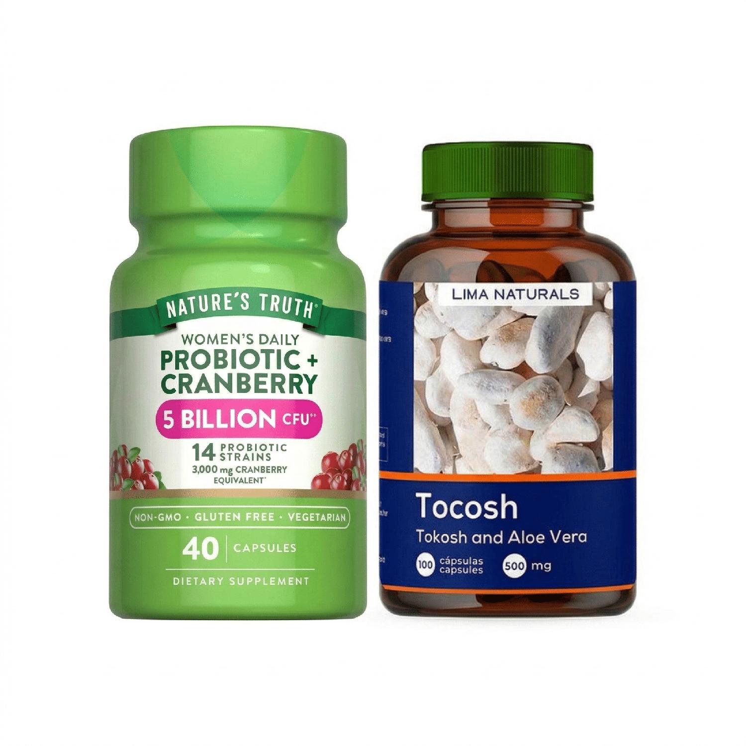 TOCOSH Y PROBIÓTICOS MUJERES CÁPSULAS - 1
