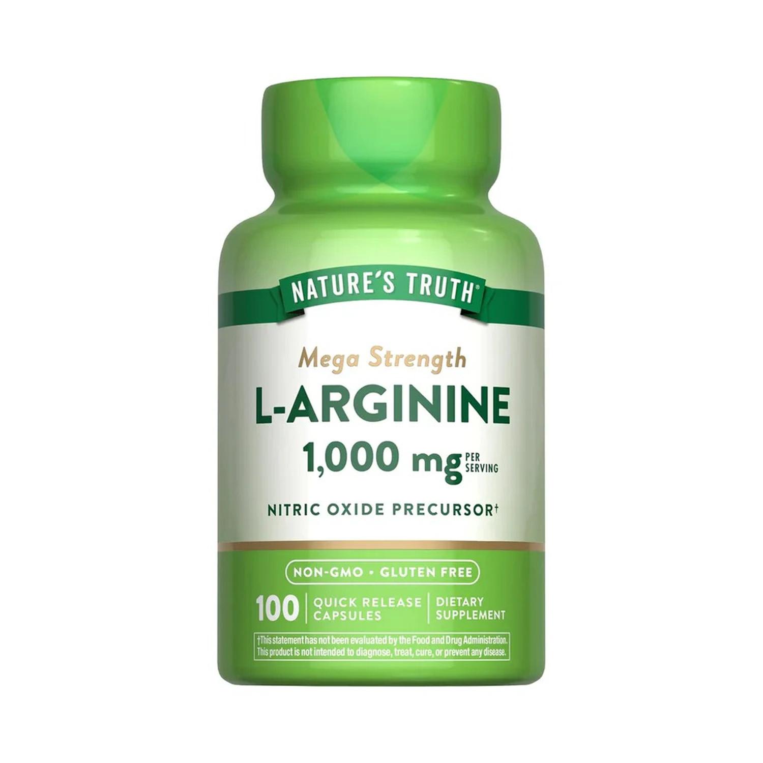 L-ARGININA 500 MG - 100 CÁPSULAS - 1