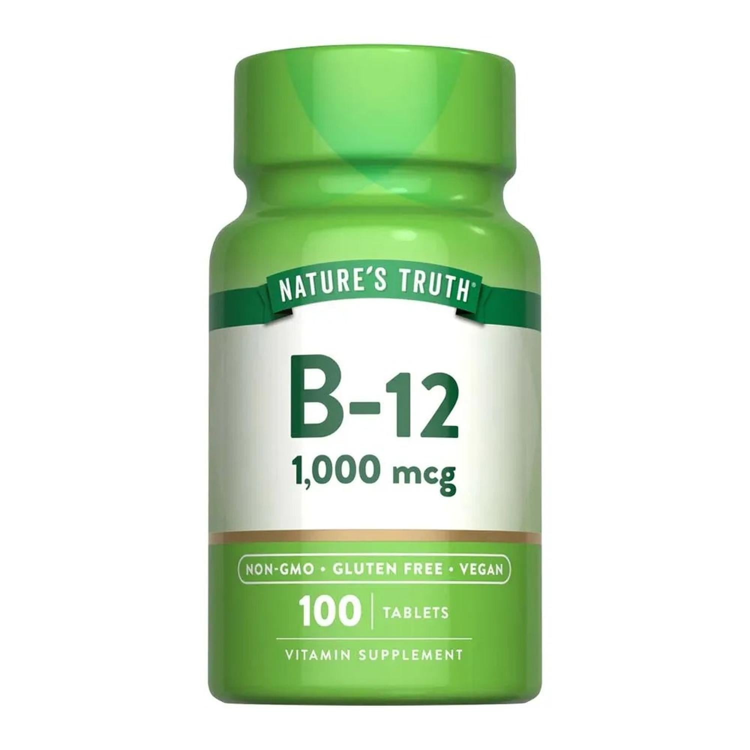 VITAMINA B-12 1,000 MCG - TABLETAS - 1