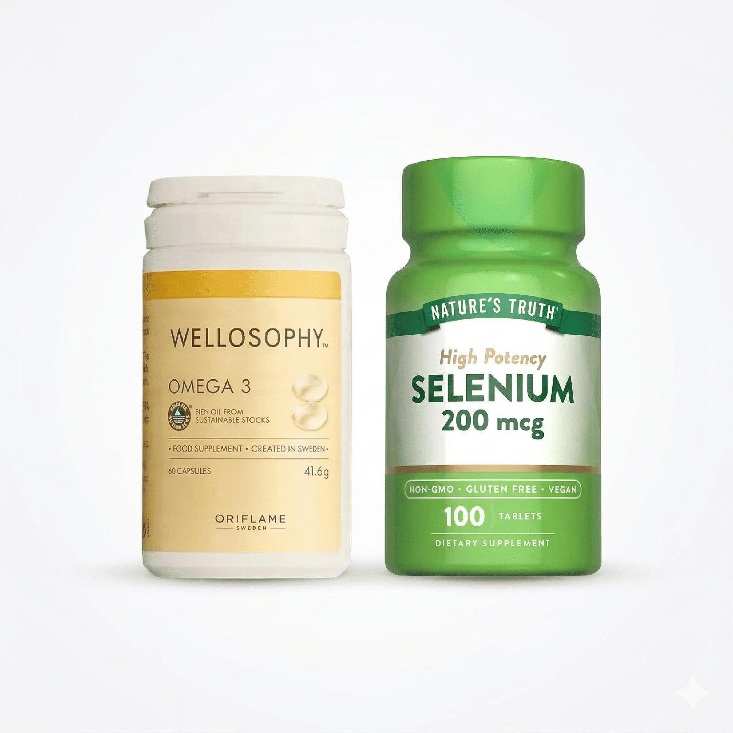 OMEGA 3 Y SELENIO TABLETAS - 1
