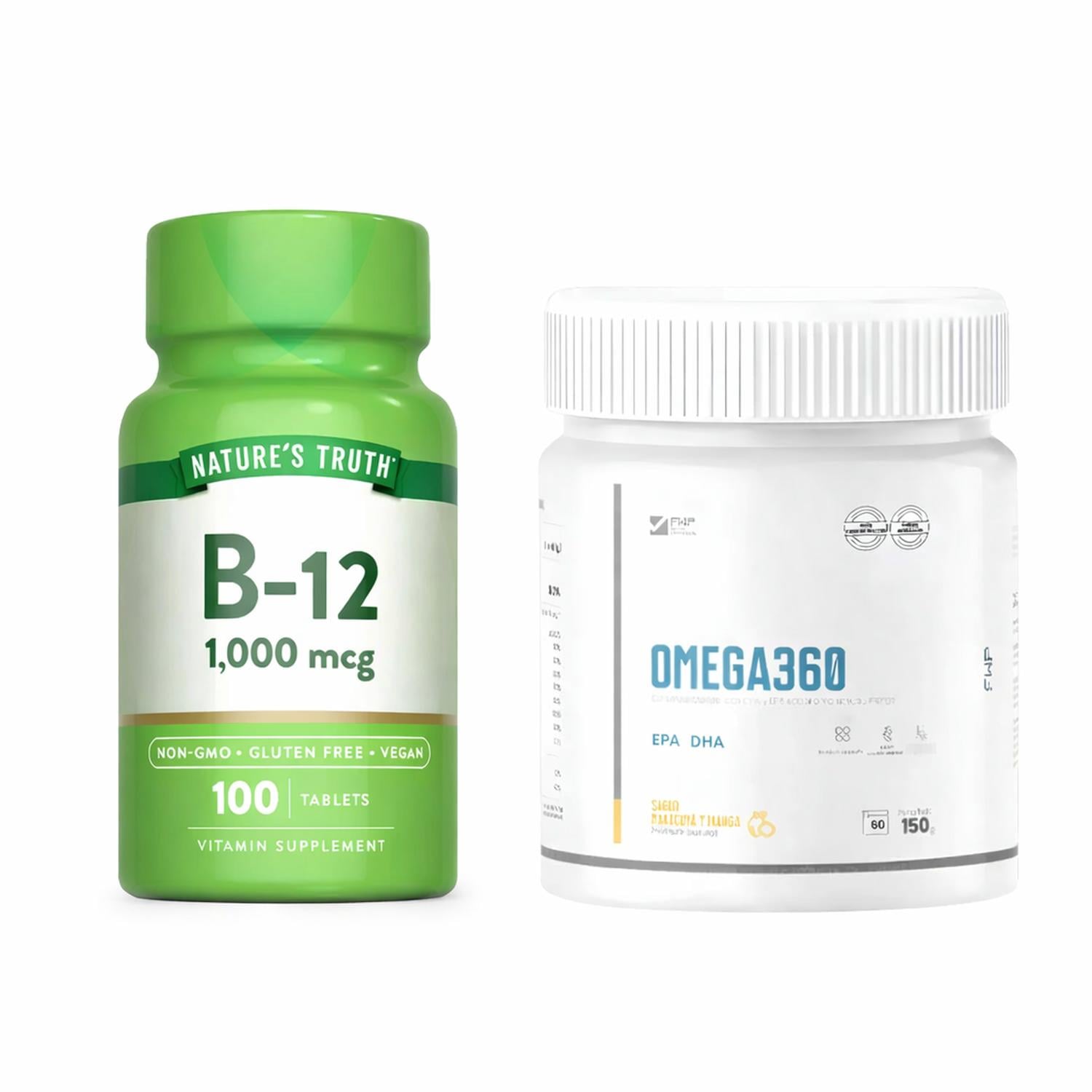 OMEGA 360 + VITAMINA B12 - 1