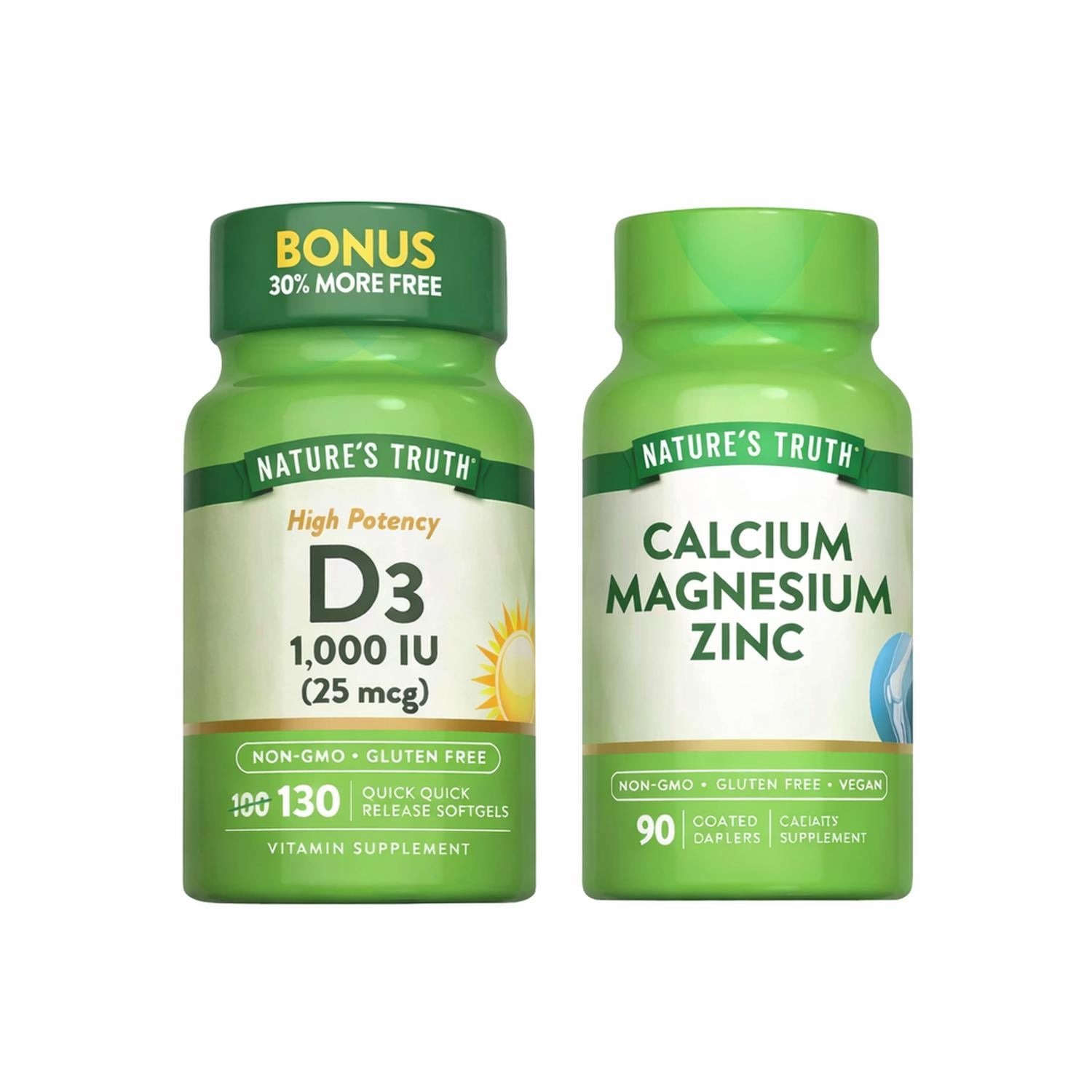 CALCIO MAGNESIO ZINC Y VITAMINA D3 - 1