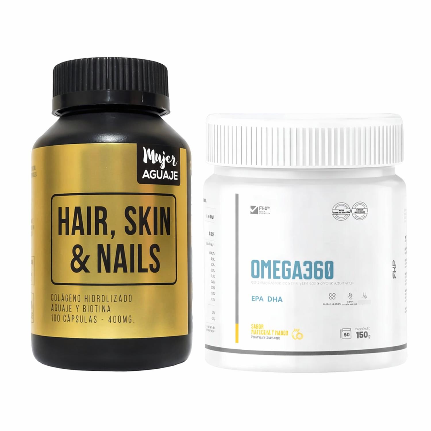 OMEGA 360 + HAIR SKIN NAILS CAPS - 1