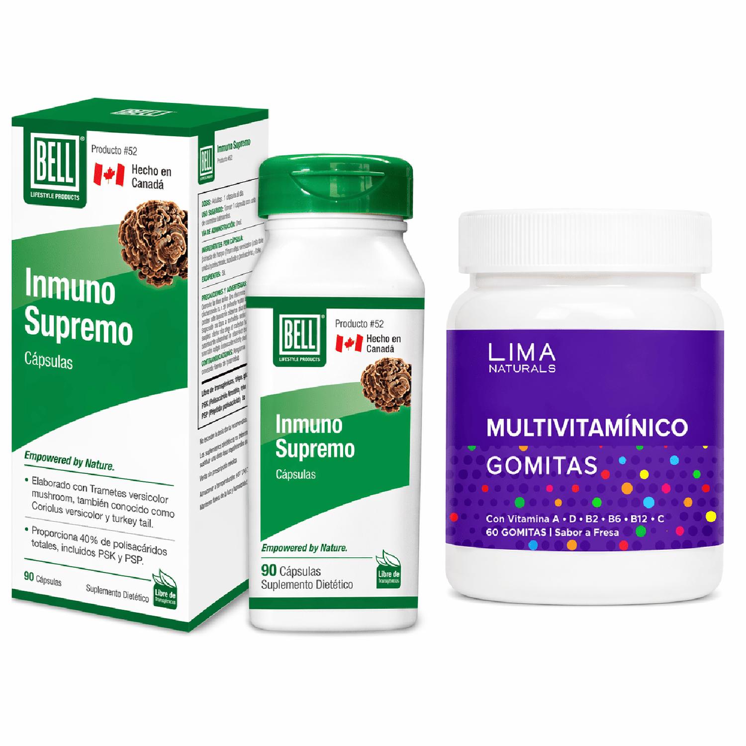 INMUNE SUPREMO Y MULTIVITAMÍNICO - 1