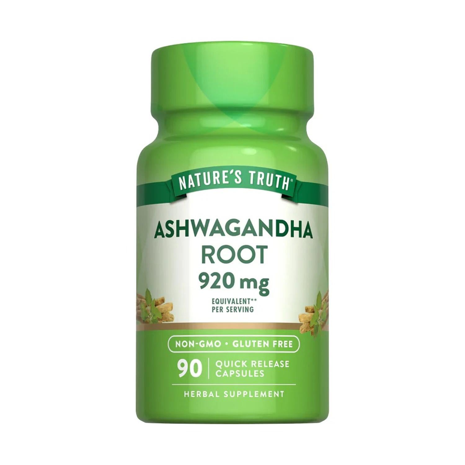 NATURES TRUTH ASHWAGANDHA 920 MG 90 CÁPSULAS - 1
