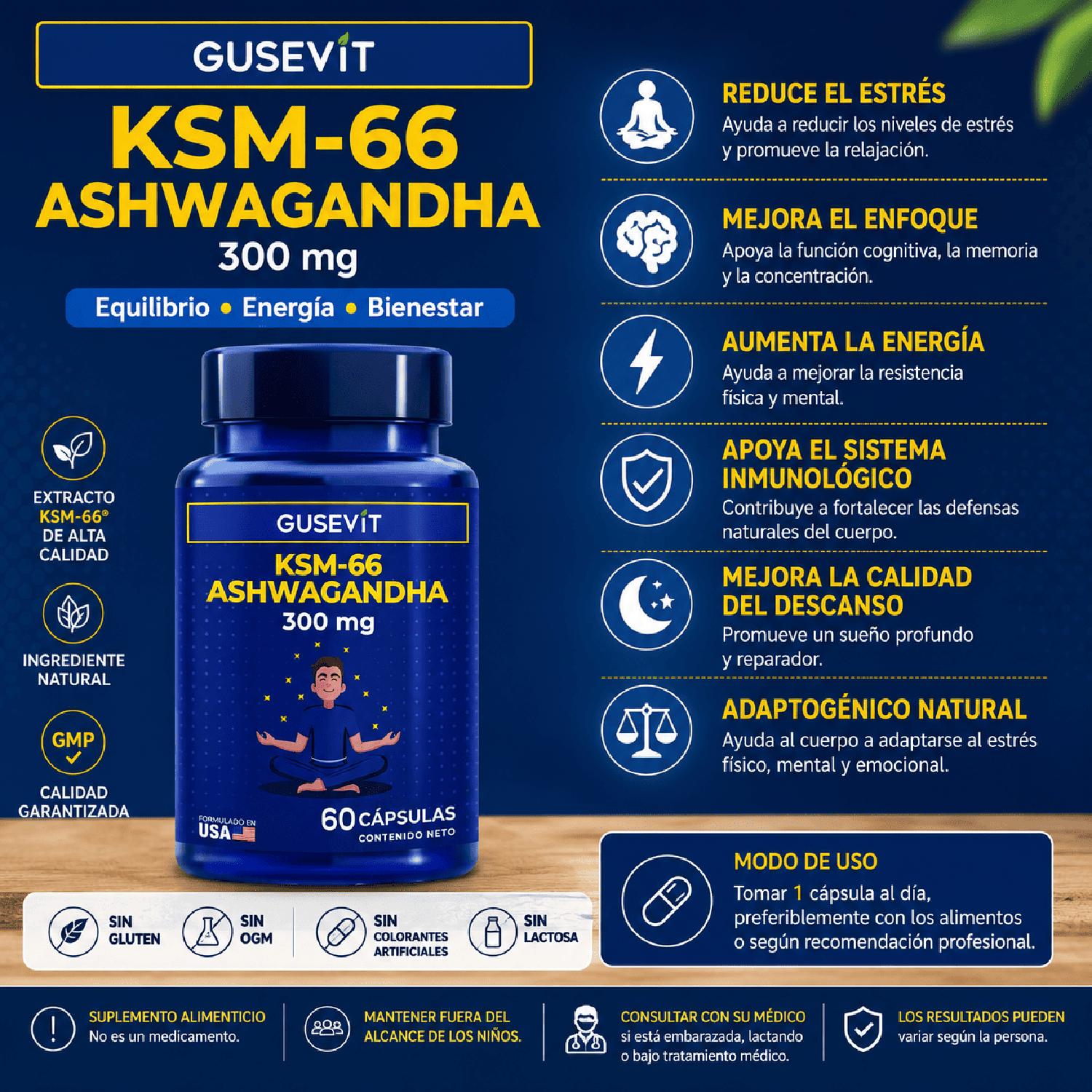 MACHO WOLF 220 ML + ASHWAGANDHA 300 MG KSM-66 - 2
