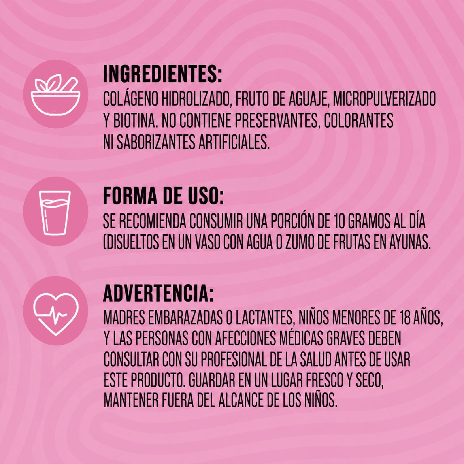 PACK COLÁGENO MAGNESIO DUO MUJER AGUAJE - 4