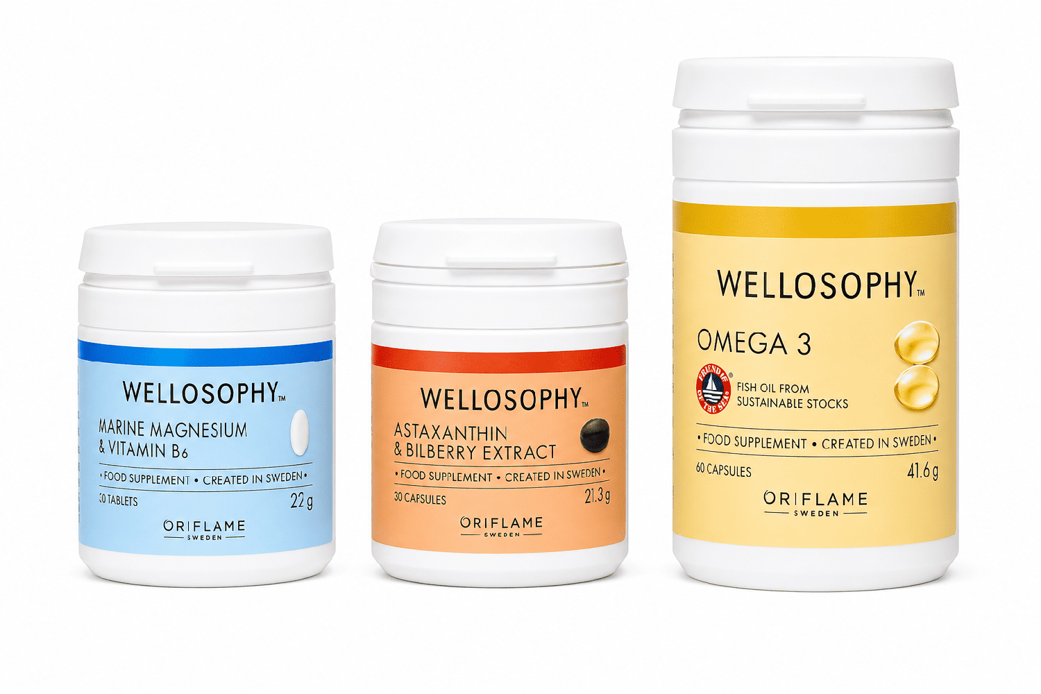 PACK OMEGA 3 + ASTAXANTINA + MAGNESIO MARINO - 1