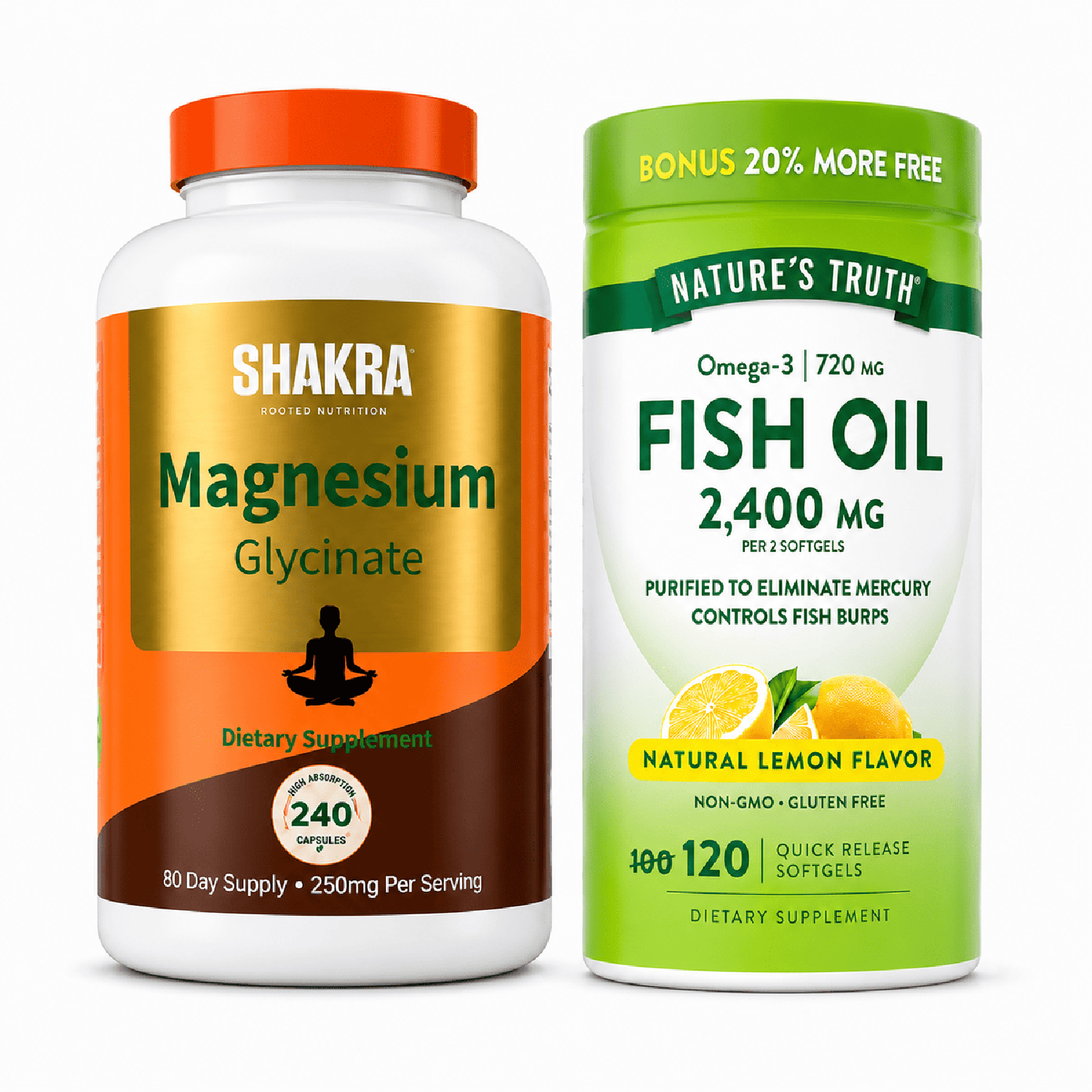 PACK MAGNESIO GLICINATO + ACEITE DE PESCADO - 1