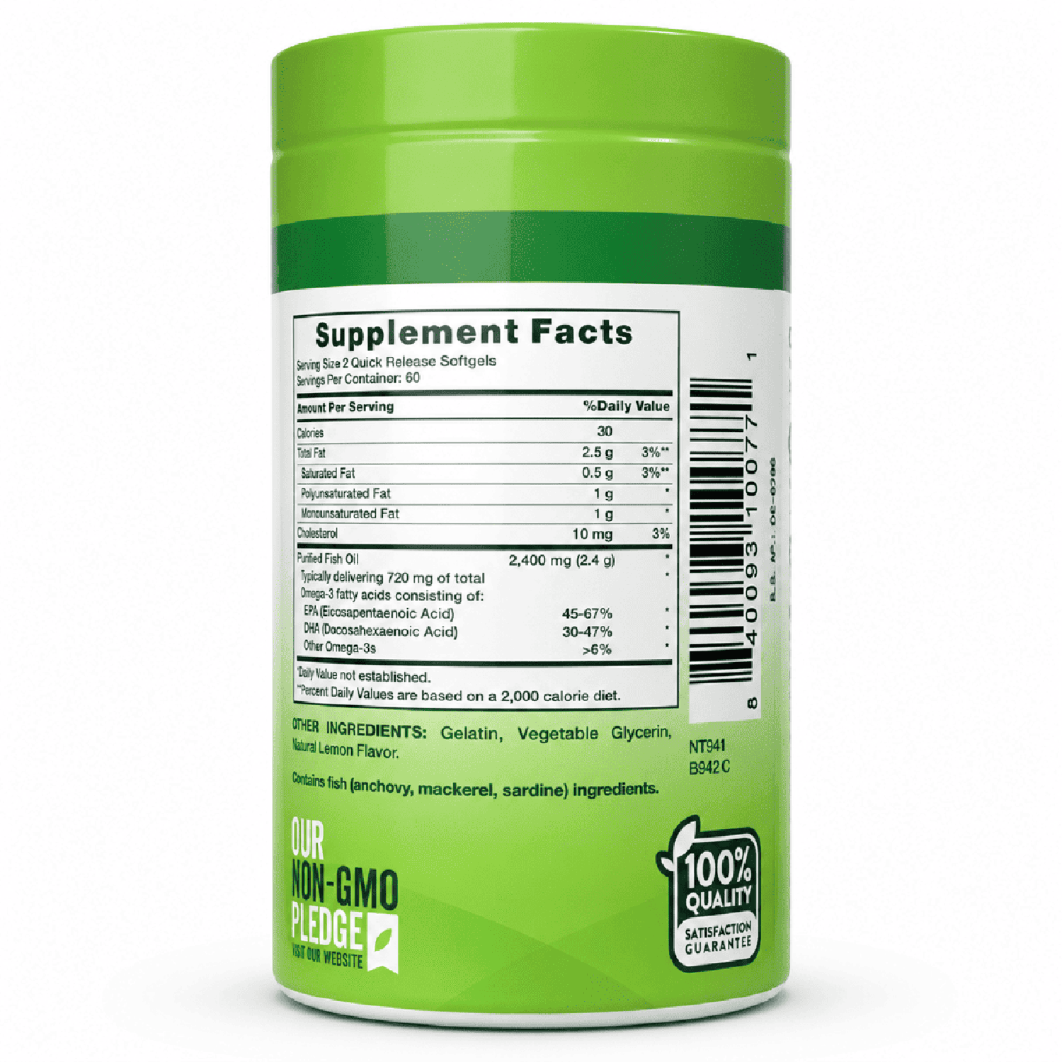 PACK MAGNESIO GLICINATO + ACEITE DE PESCADO - 4