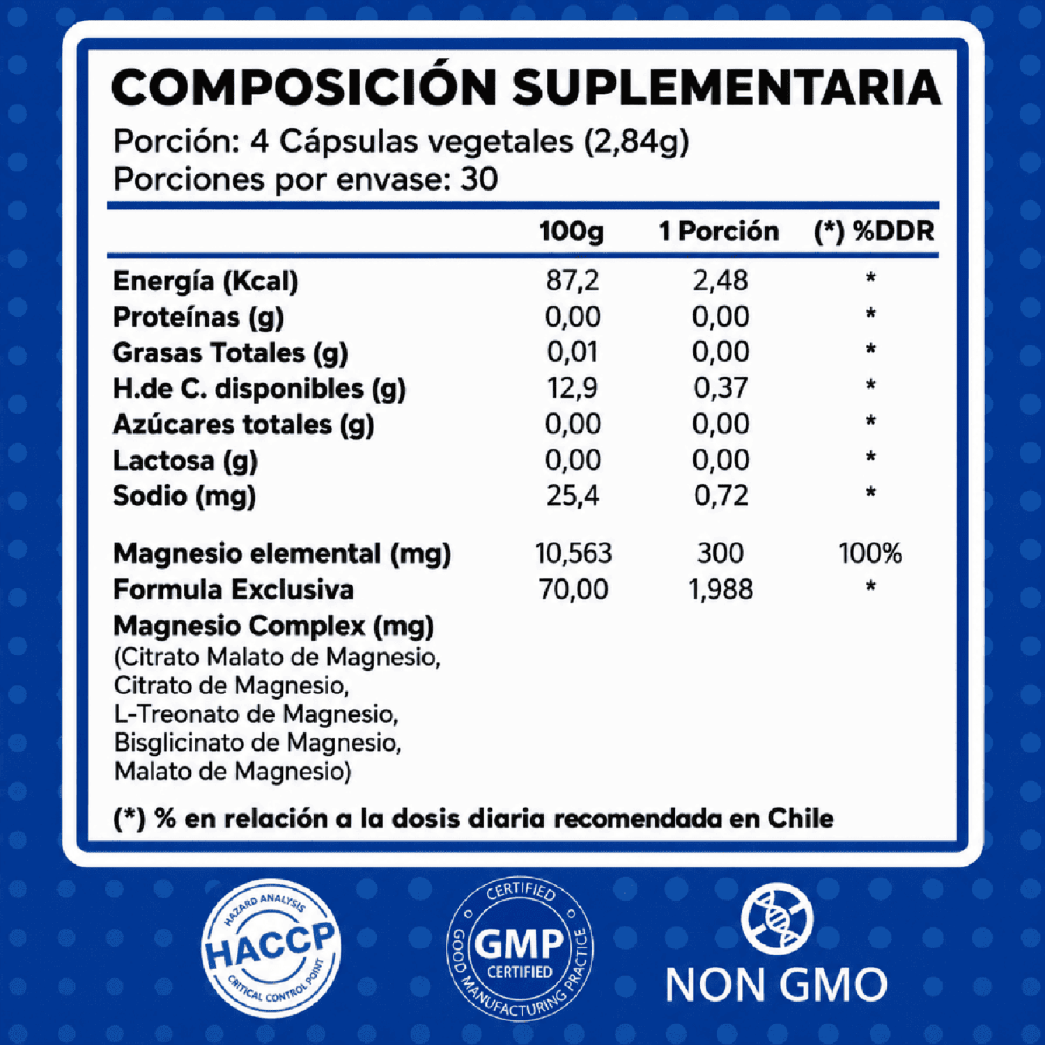 PACK ACETYL L-CARNITINE 500 MG + MAGNESIO COMPLEX - 4