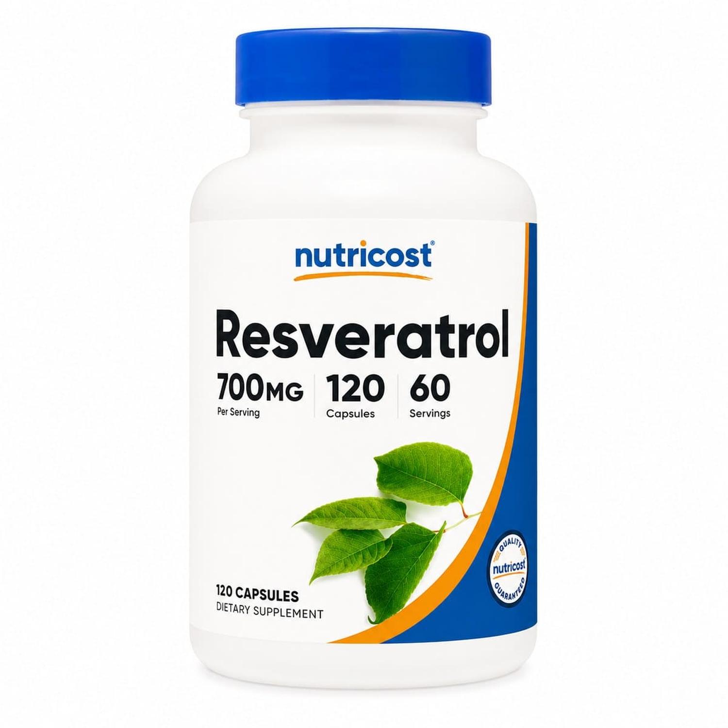 RESVERATROL NUTRICOST 700 MG 120 CÁPSULAS - 1