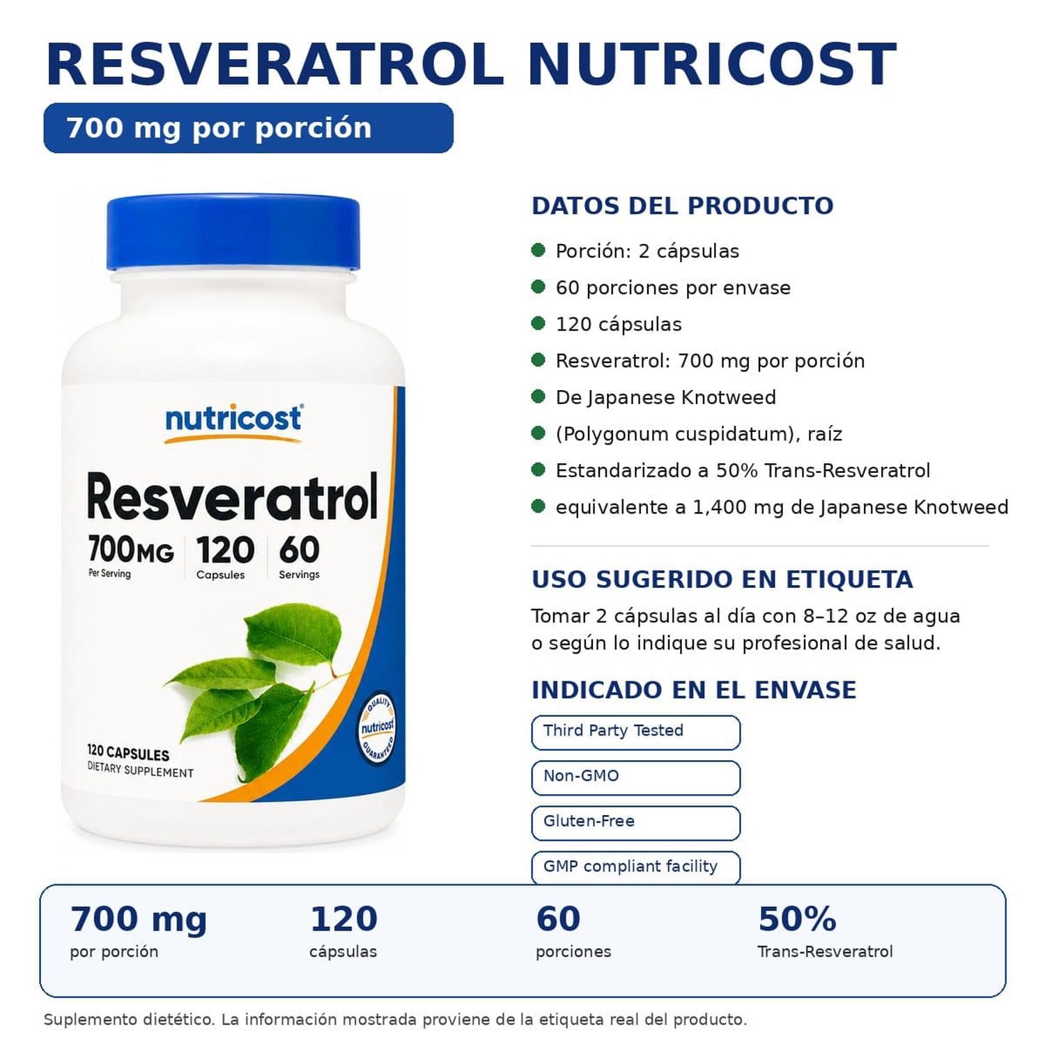 PACK RESVERATROL 700 MG Y OMEGA 3 WELLOSOPHY 60 CÁPSULAS - 3
