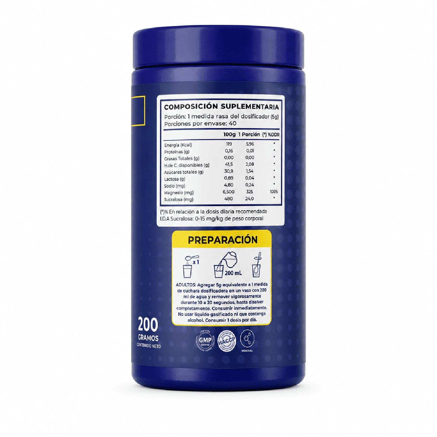 PACK L-ARGININA 1000 MG Y CITRATO DE MAGNESIO GUSEVIT 200 G LIMÓN - 3