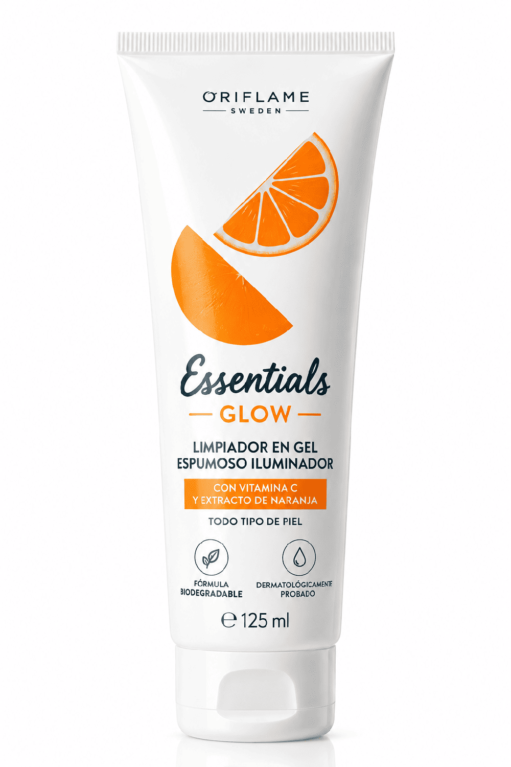 LIMPIADOR EN GEL ESPUMOSO ESSENTIALS GLOW ORIFLAME 125 ML - 1